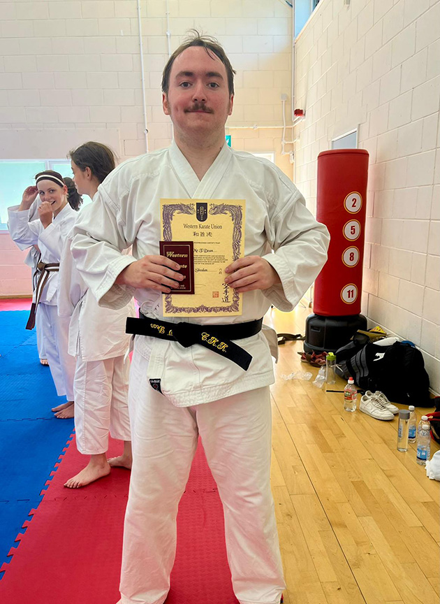 Taijan Dean 1st Dan